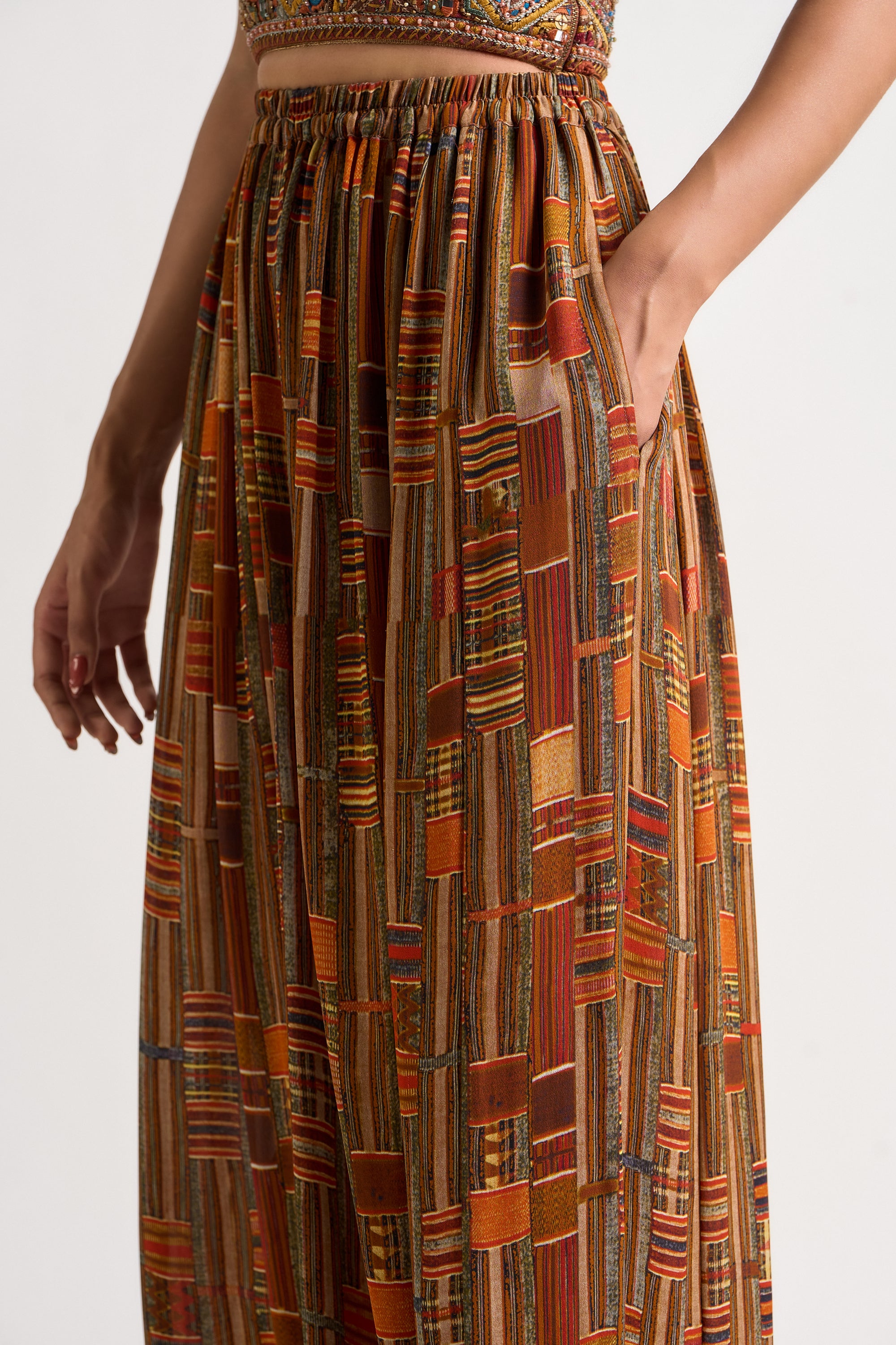 Kutch Silk Trouser