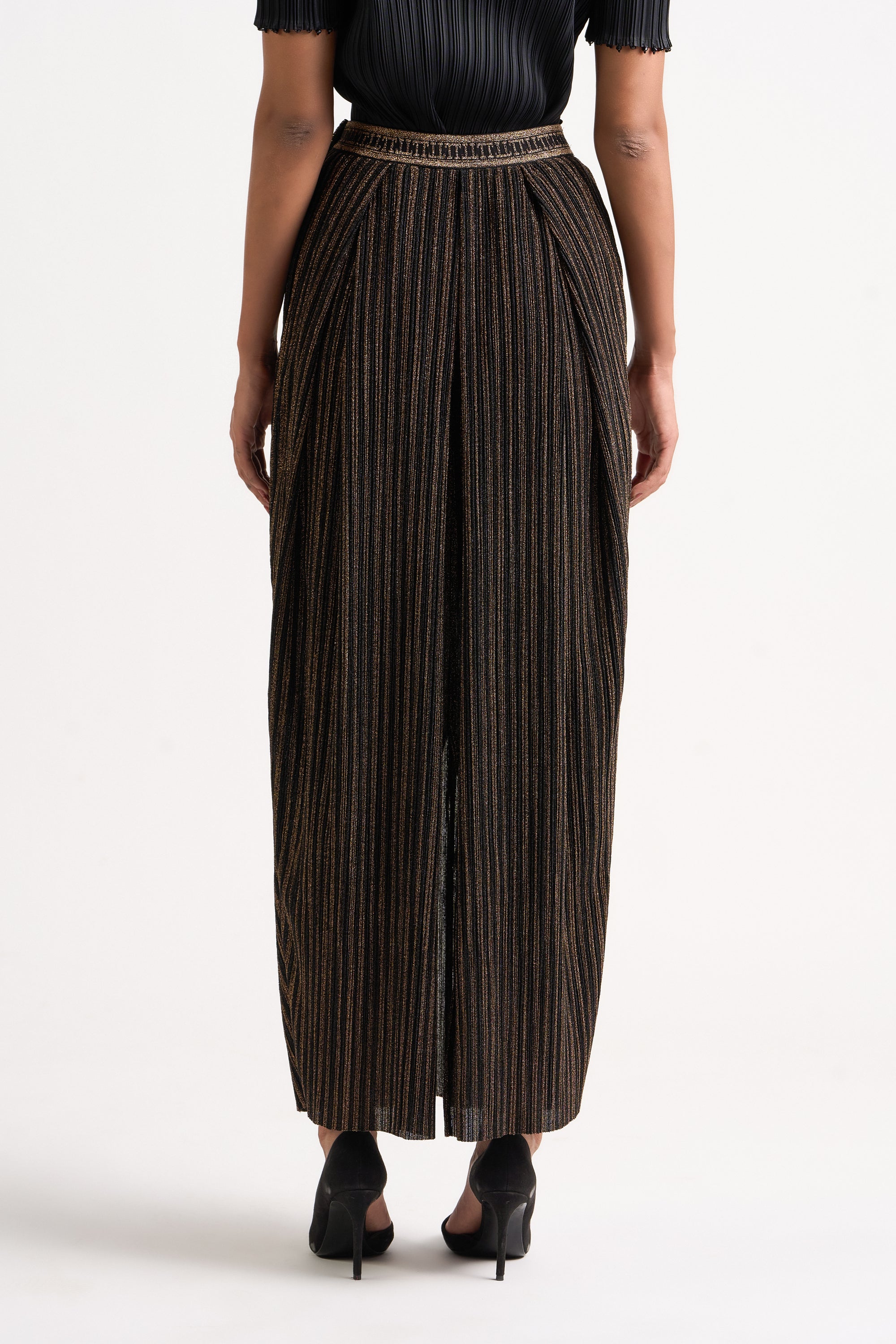 Crinkle Cocktail Skirt