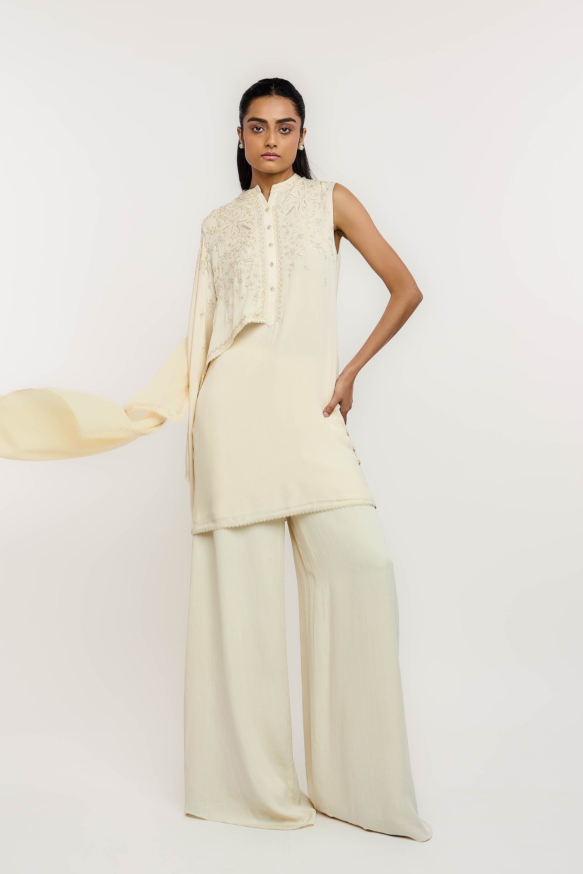 Chikan Layered Tunic