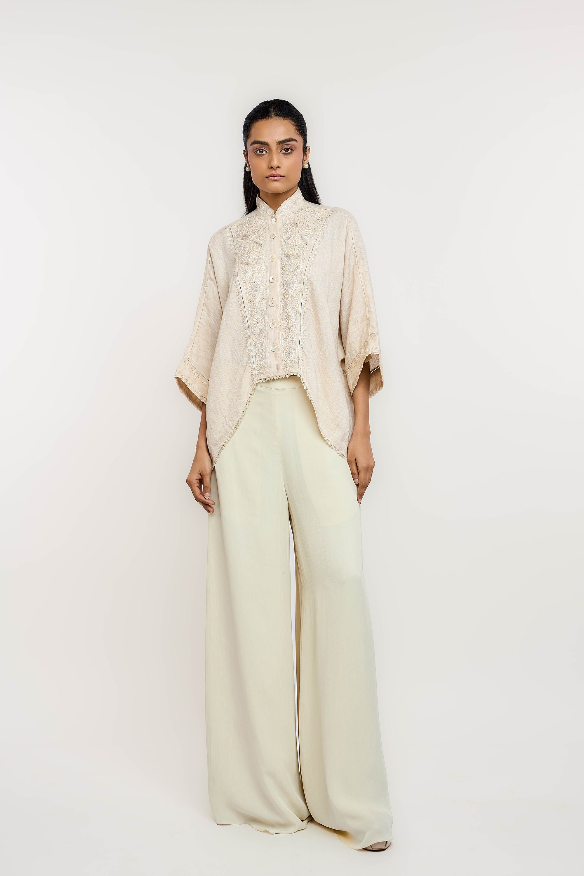 Chikan Asymmetrical Shirt