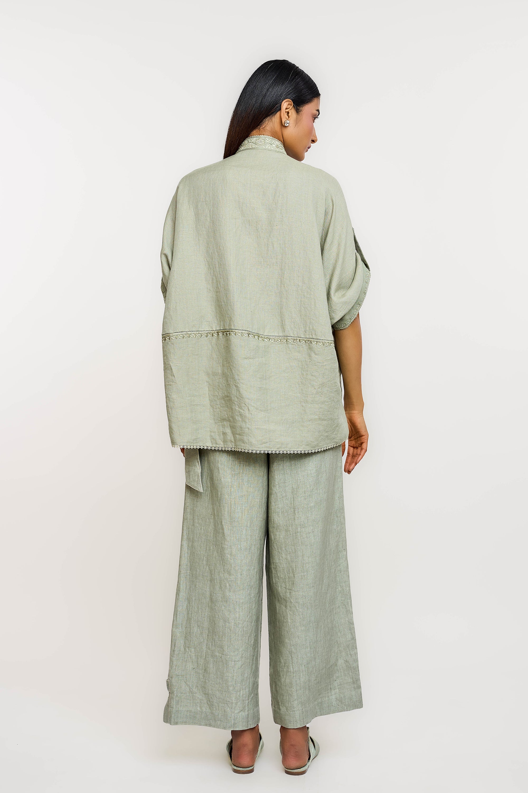 Chikan Asymmetrical Shirt