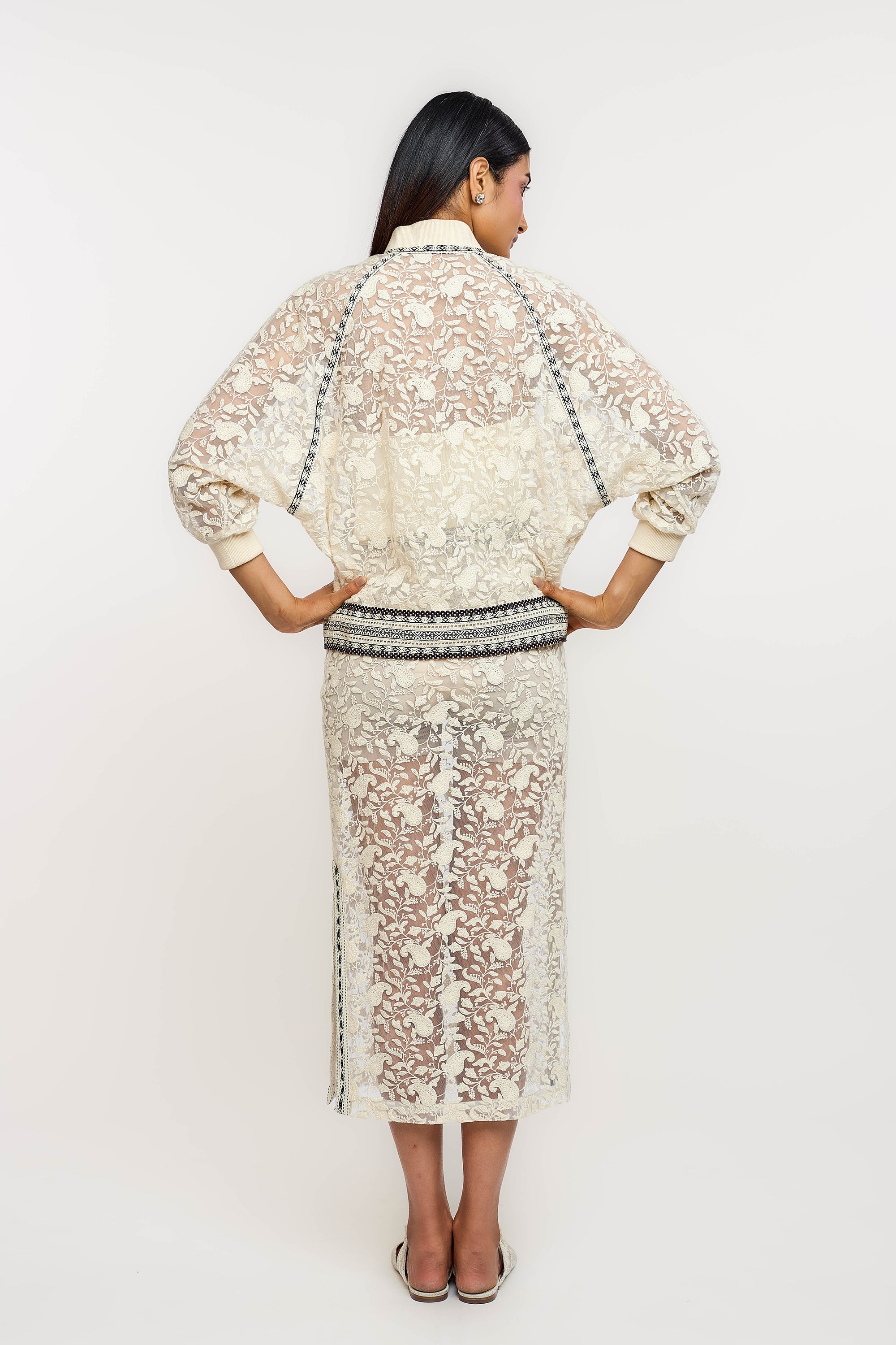 Embroidered Bomber Jacket